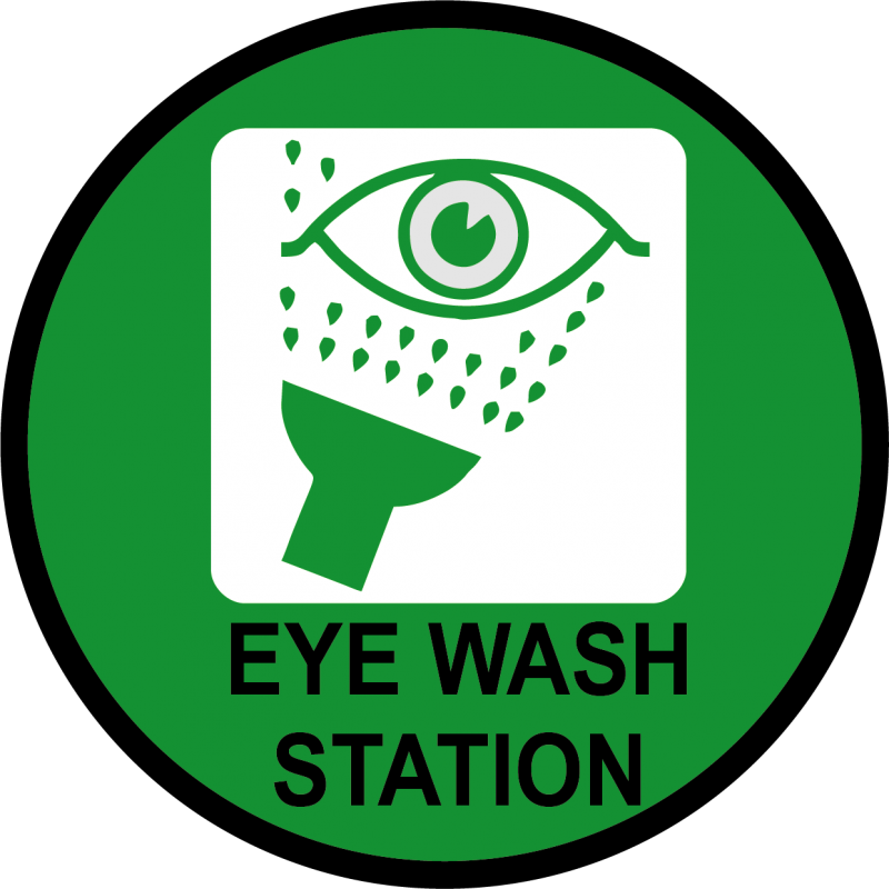 Eye Wash Station Floor Mark – Industry Visuals