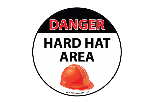 Danger Hard Hat Area – Industry Visuals