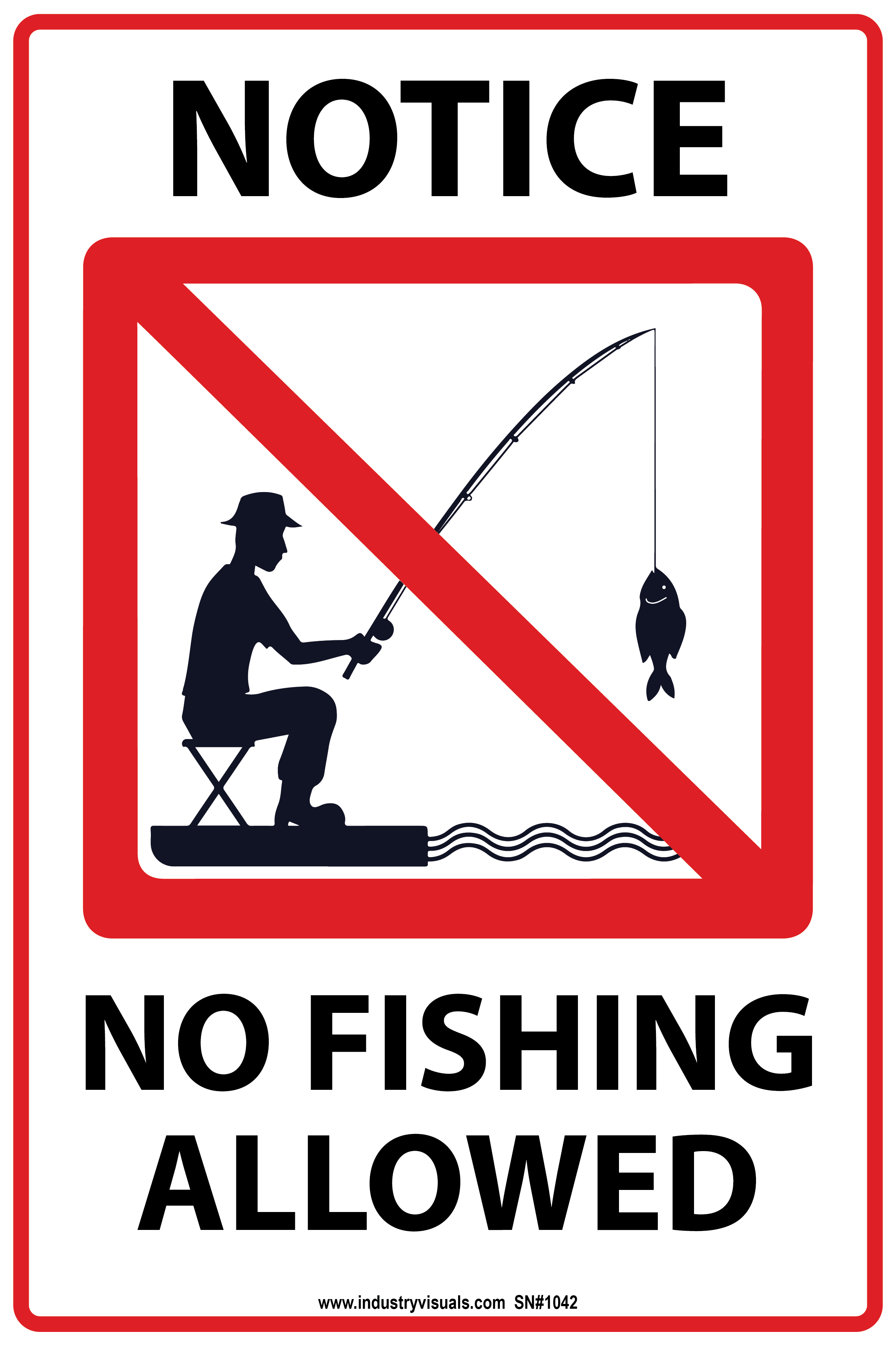 fishing allowed sign