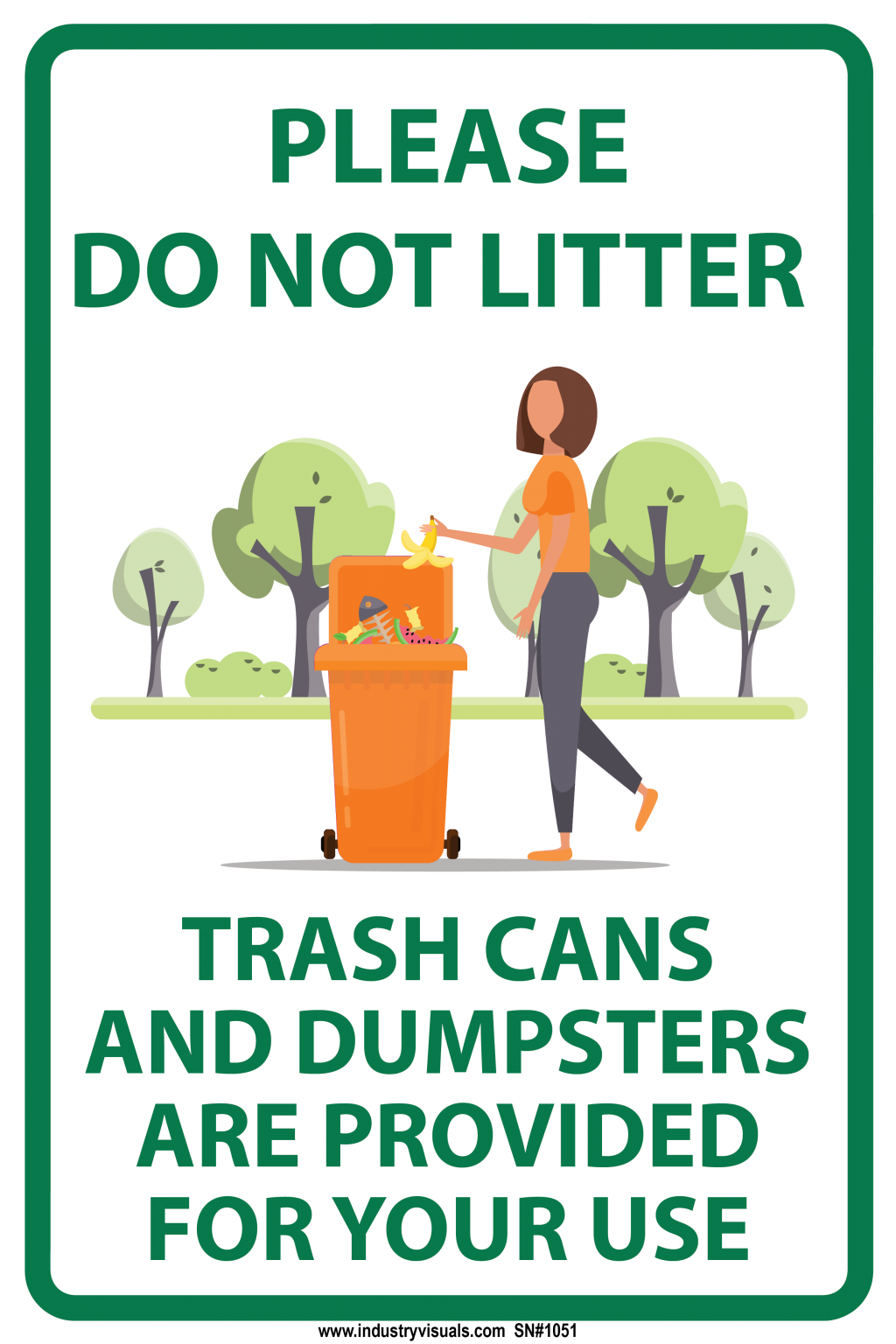 Please do not Litter – Industry Visuals